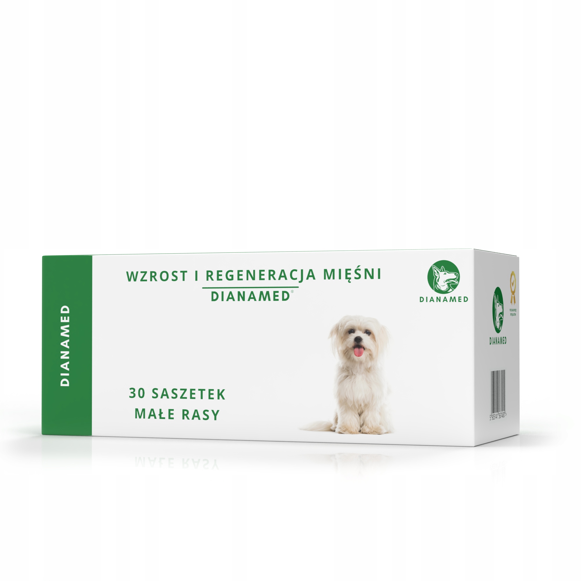 Dianamed wzrost i regeneracja mięśni małe rasy