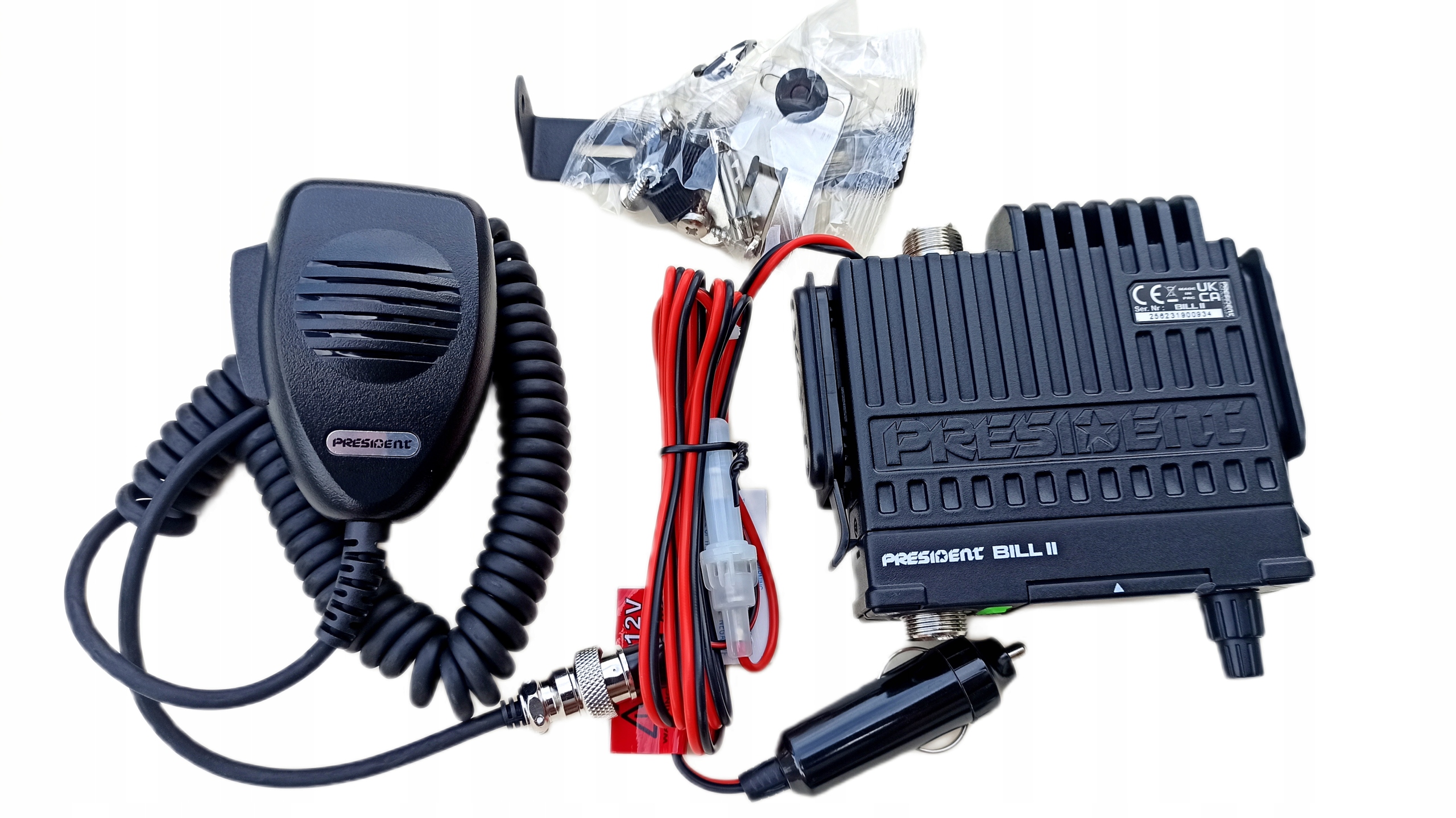 CB Radio President BILL II Funkcje dodatkowe podświetlenie wyświetlacza