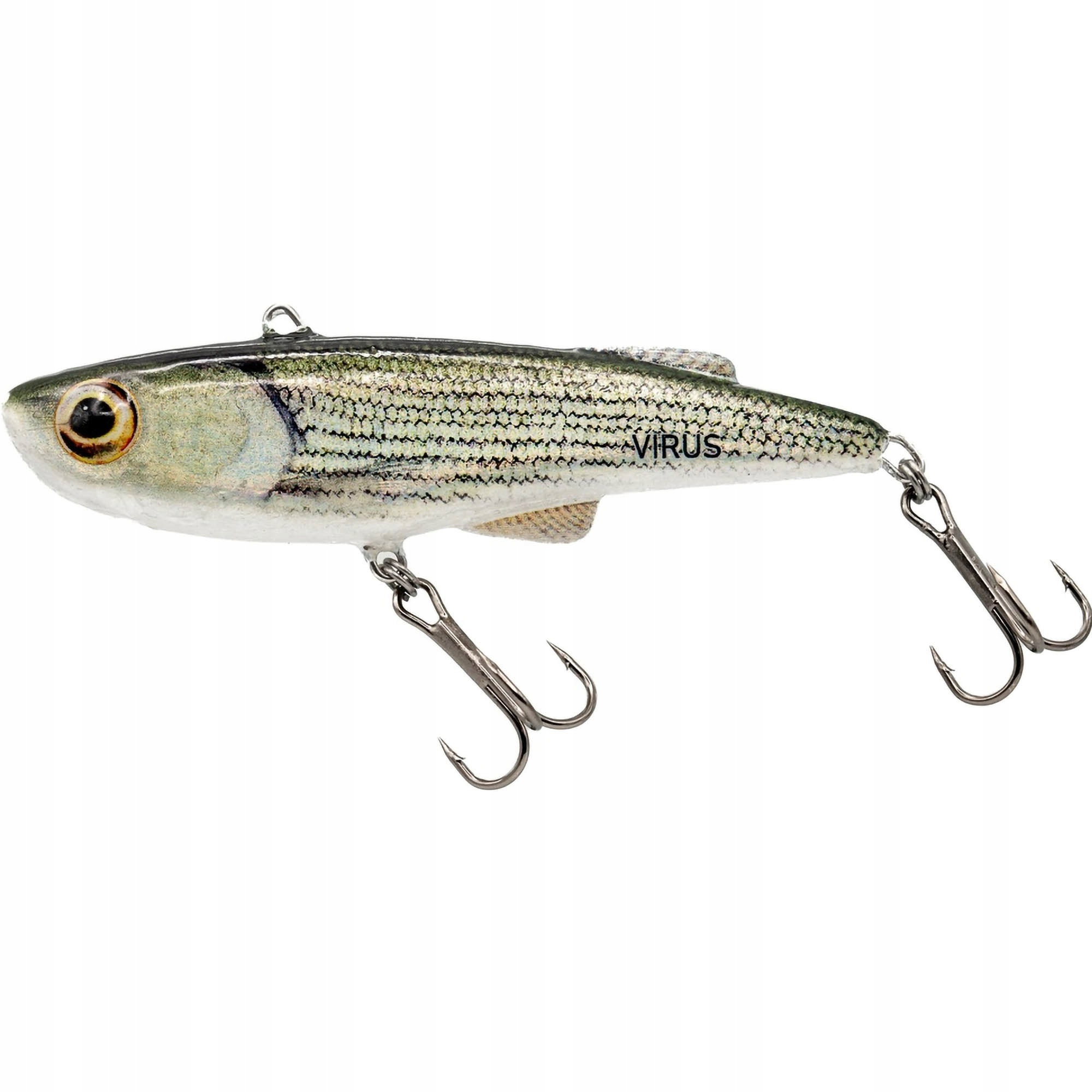 Wobler Hunter Virus 8,2cm 16g Sinking Silv