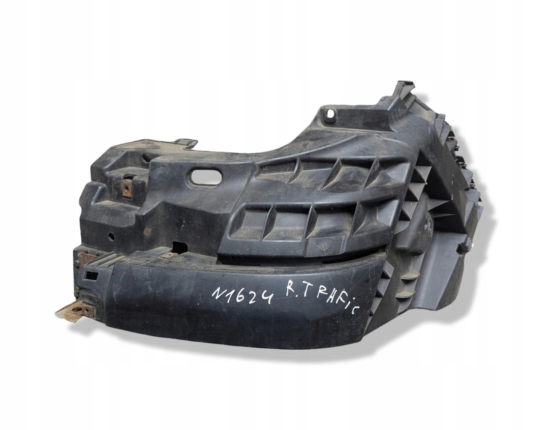 Support Support plaque Pare choc Avant Gauche Bouche buse Renault Trafic 2 facelift 2008