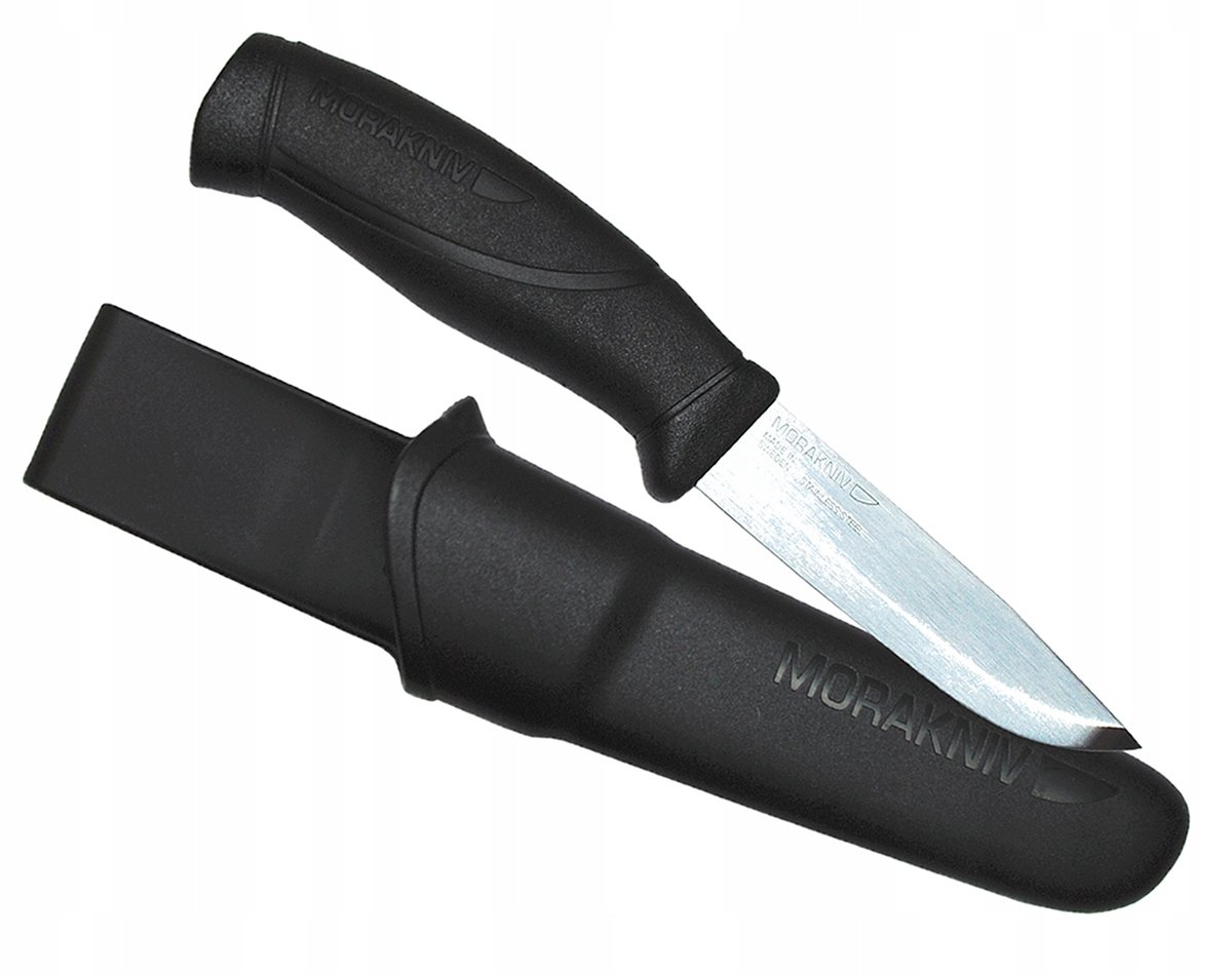 Morakniv Nóż Mora Companion Black Stal Nierdzewna