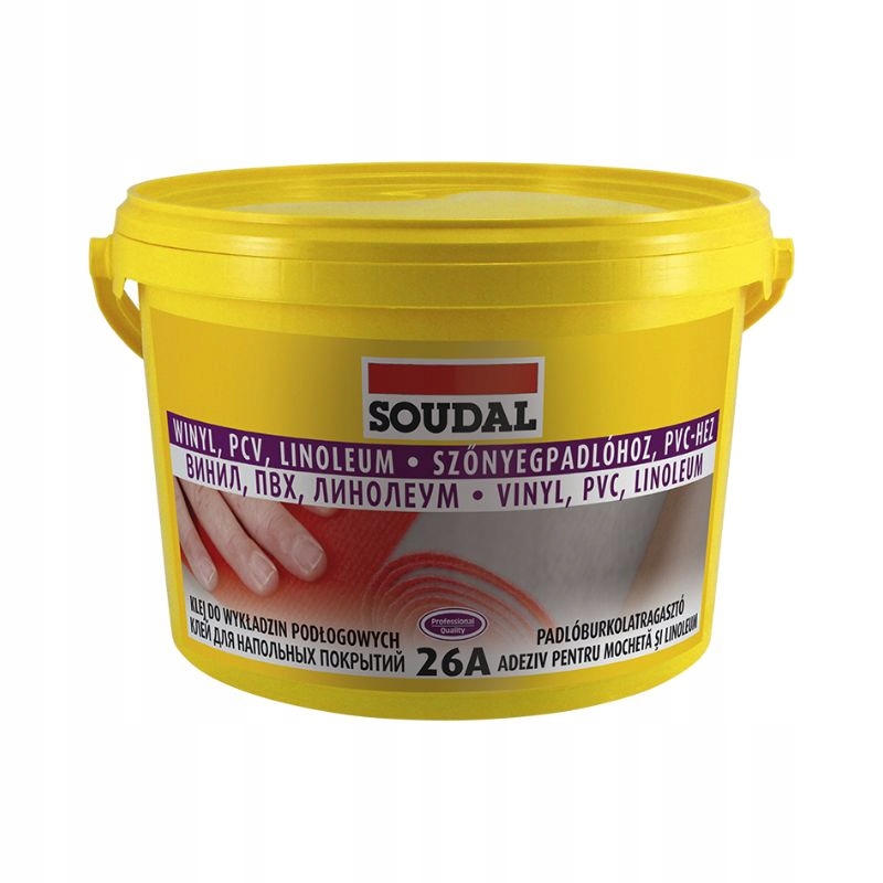 

Soudal Klej do wykładzin 26A 15kg