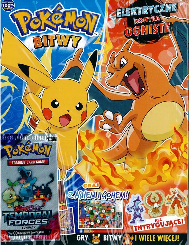 POKEMON BITWY nr 1/2024 + saszetka z kartami