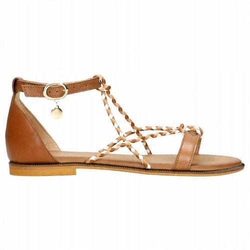 

Buty Wojas Sandały damskie skóra j. brąz r. 37