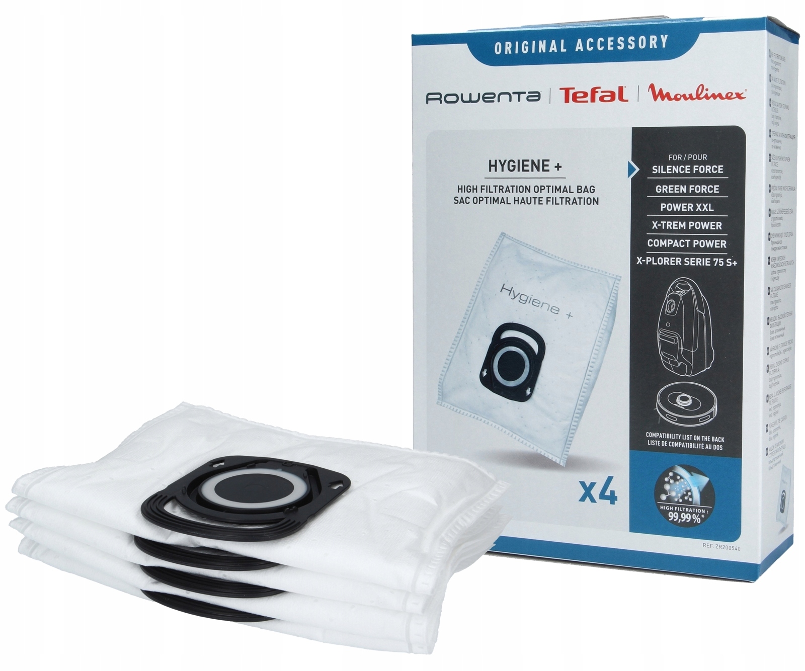 

Worki Optimal Hygiene+ do odkurzacza Tefal TW3981