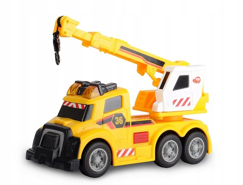 ZESTAW Zabawki Samochody Auto Zabawka dla DZIECI Model MAŁE AUTKA MOBILE CRANE ŚMIECIARKA LAWETA WYWROTKA