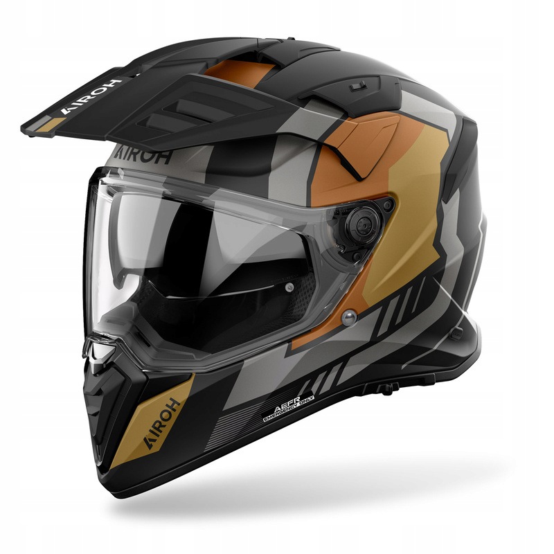 Integrálna Motocyklová Prilba Airoh Bandit Horn Gold Matt L