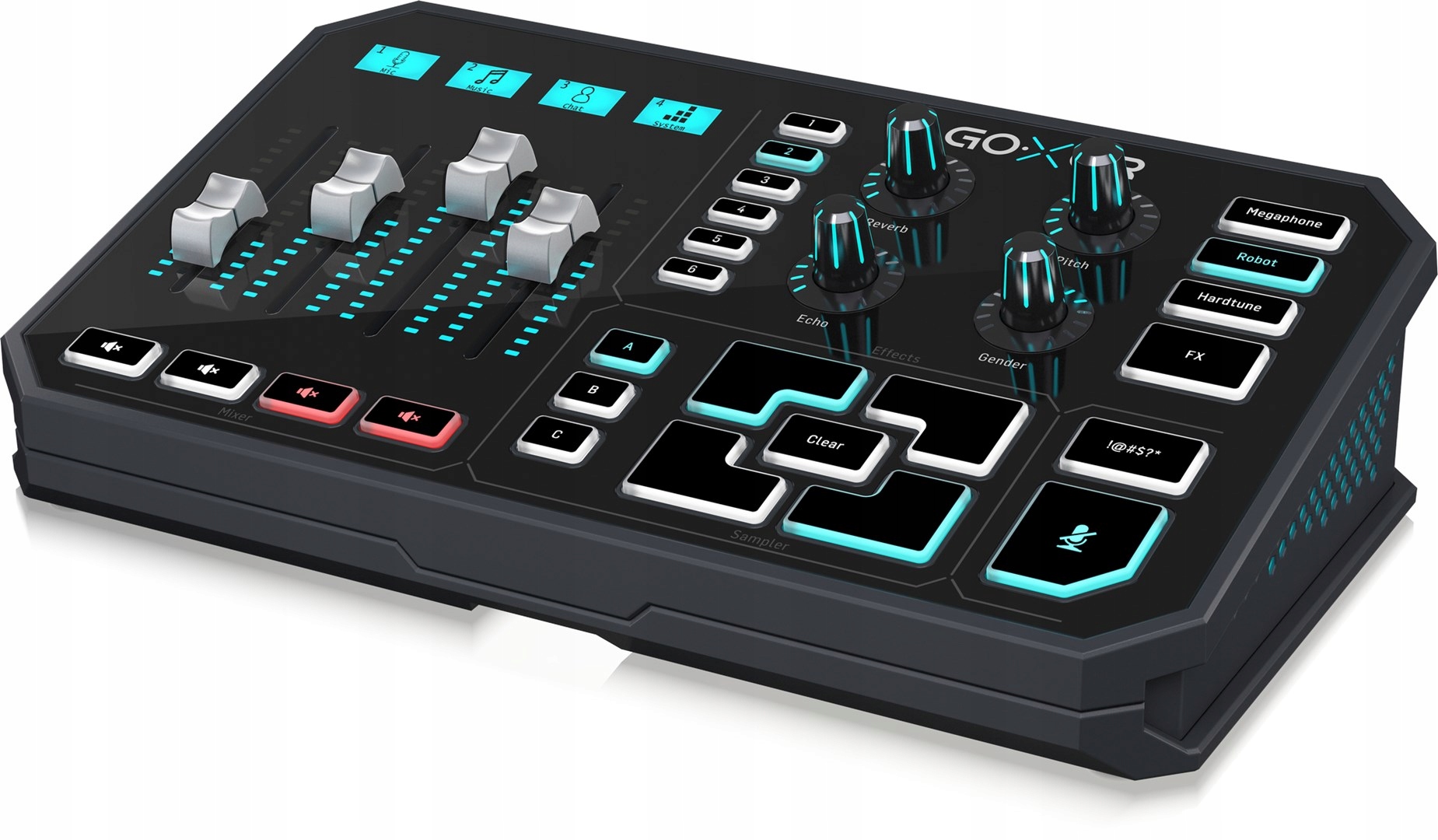 Tc Helicon Go Xlr – Mixér a sampler na streamovanie