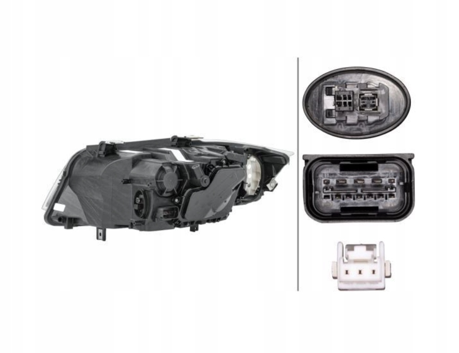 REFLEKTOR LAMPA PRZÓD PRAWA BMW 3 E90/E91 2008-2012 Stan opakowania oryginalne