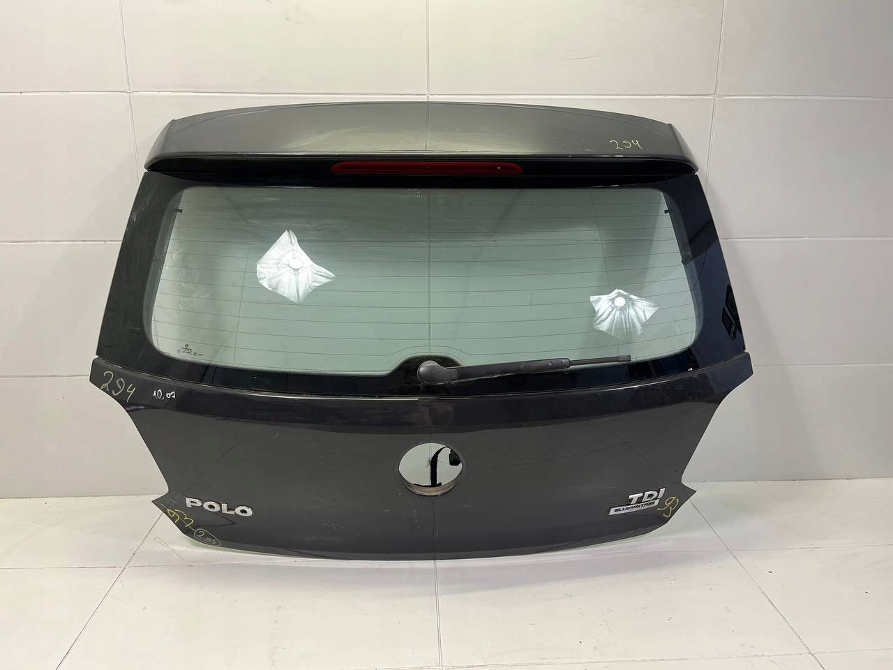 rear trunk door boot Volkswagen Polo 5 facelift 2018