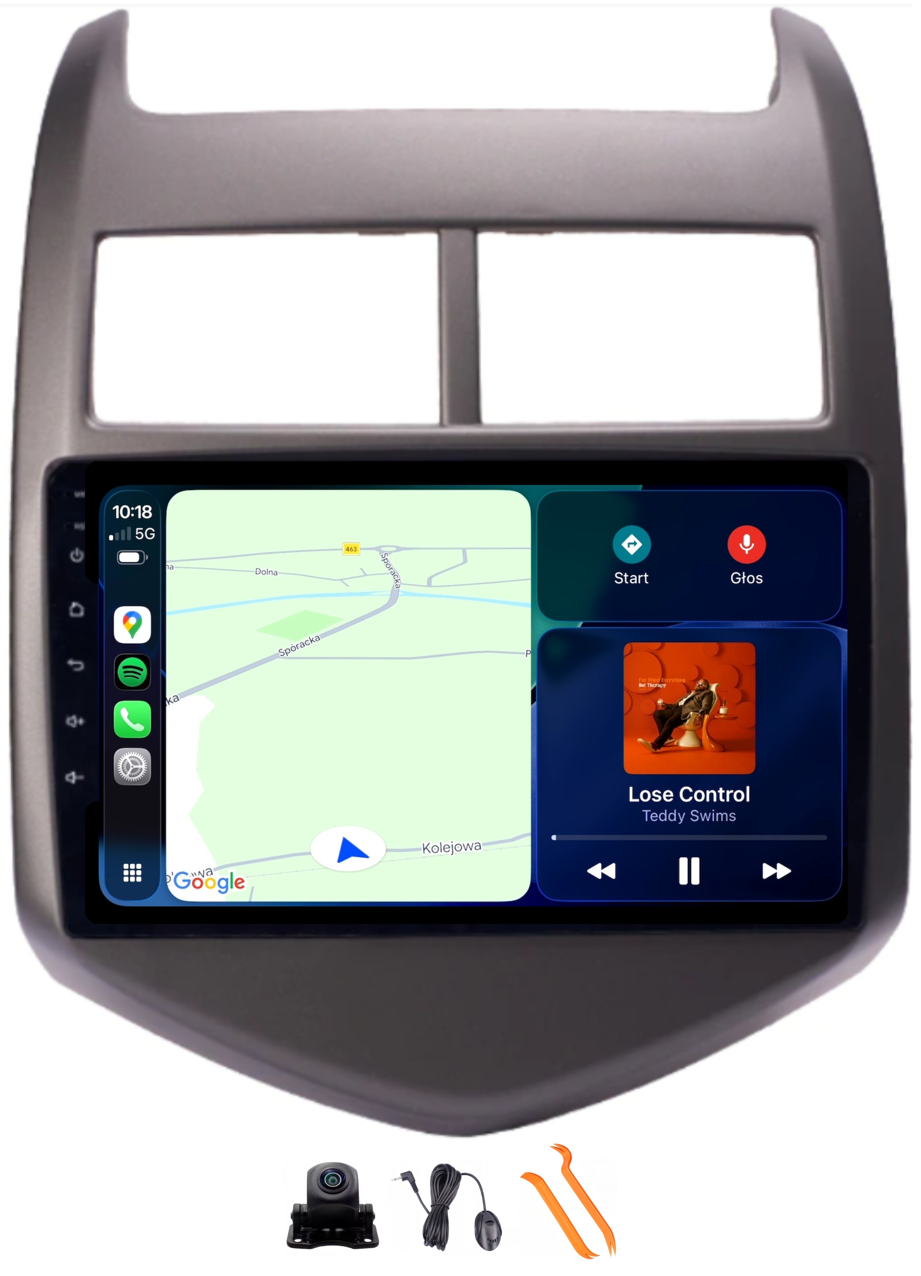 Rádio Android Navigácia Chevrolet Aveo 3 11-14 Qled Apple Carplay Lte Gps