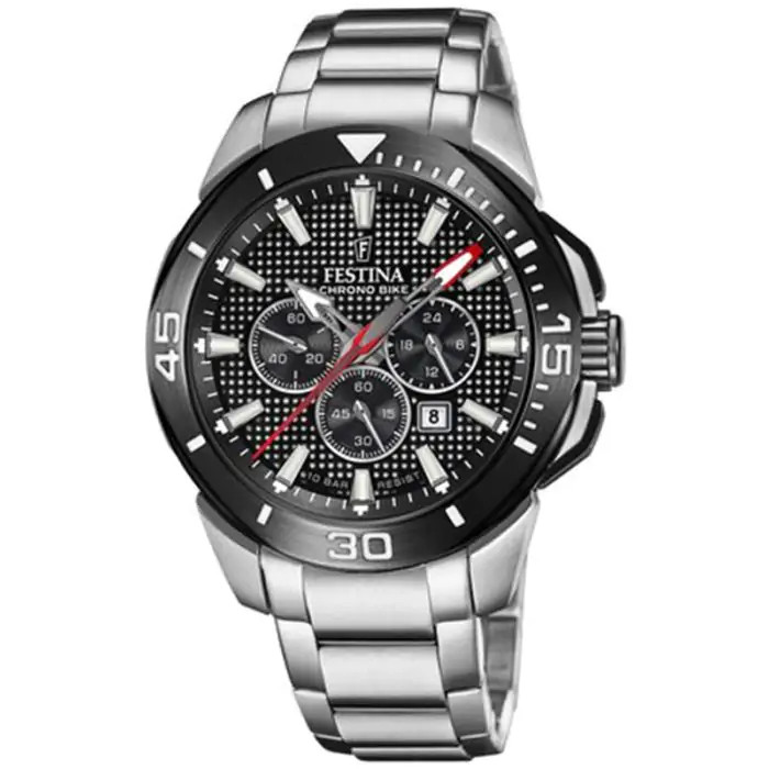 Hodinky Festina F20641/4 Chrono Bike s černým ciferníkem