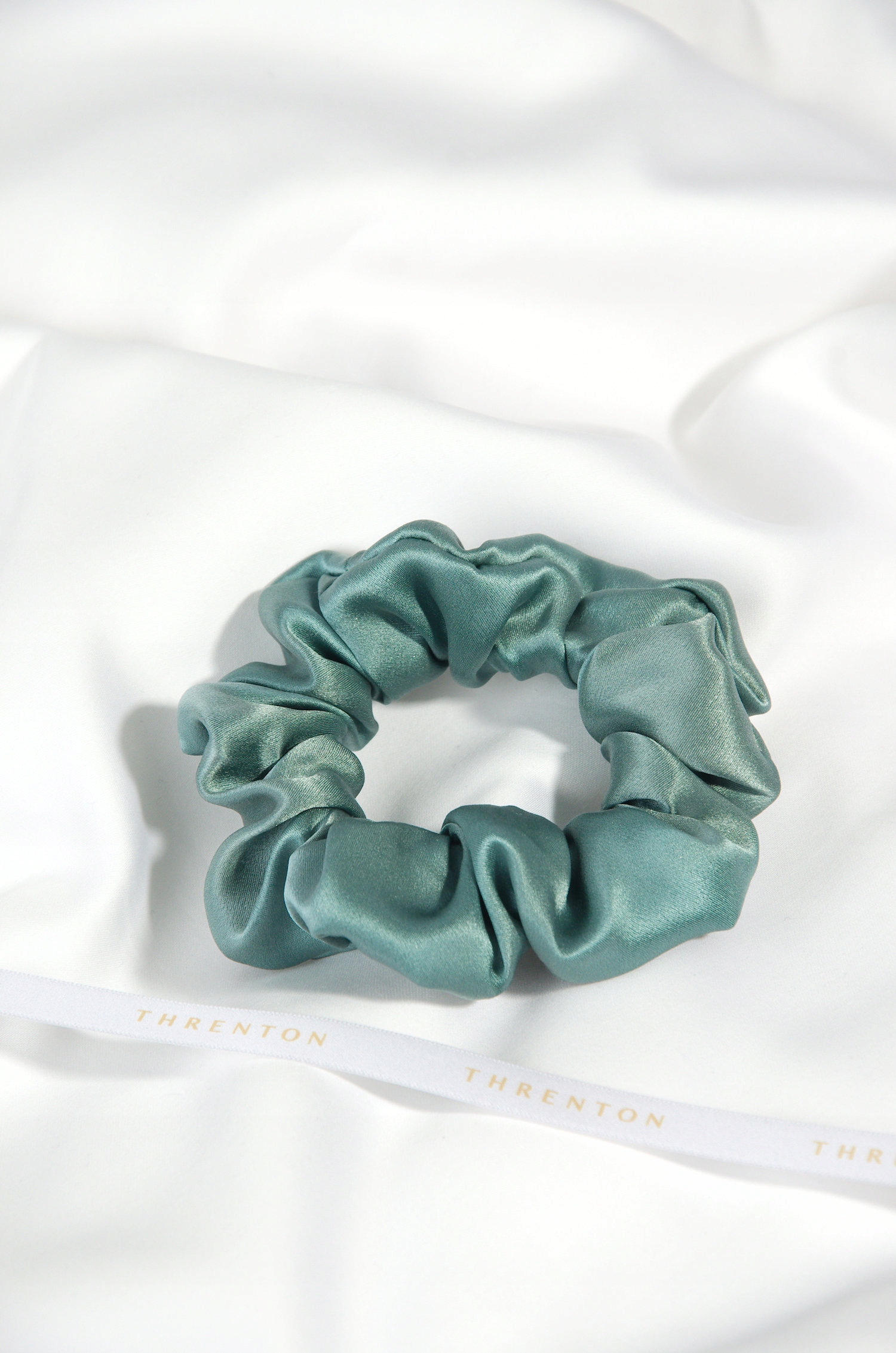 

Threnton 100% Jedwabna gumka do włosów scrunchie
