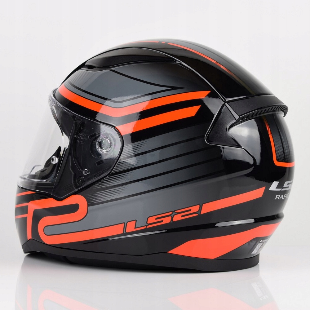 Kask motocyklowy LS2 FF353 Rapid II Circuit Black Red S Rozmiar S