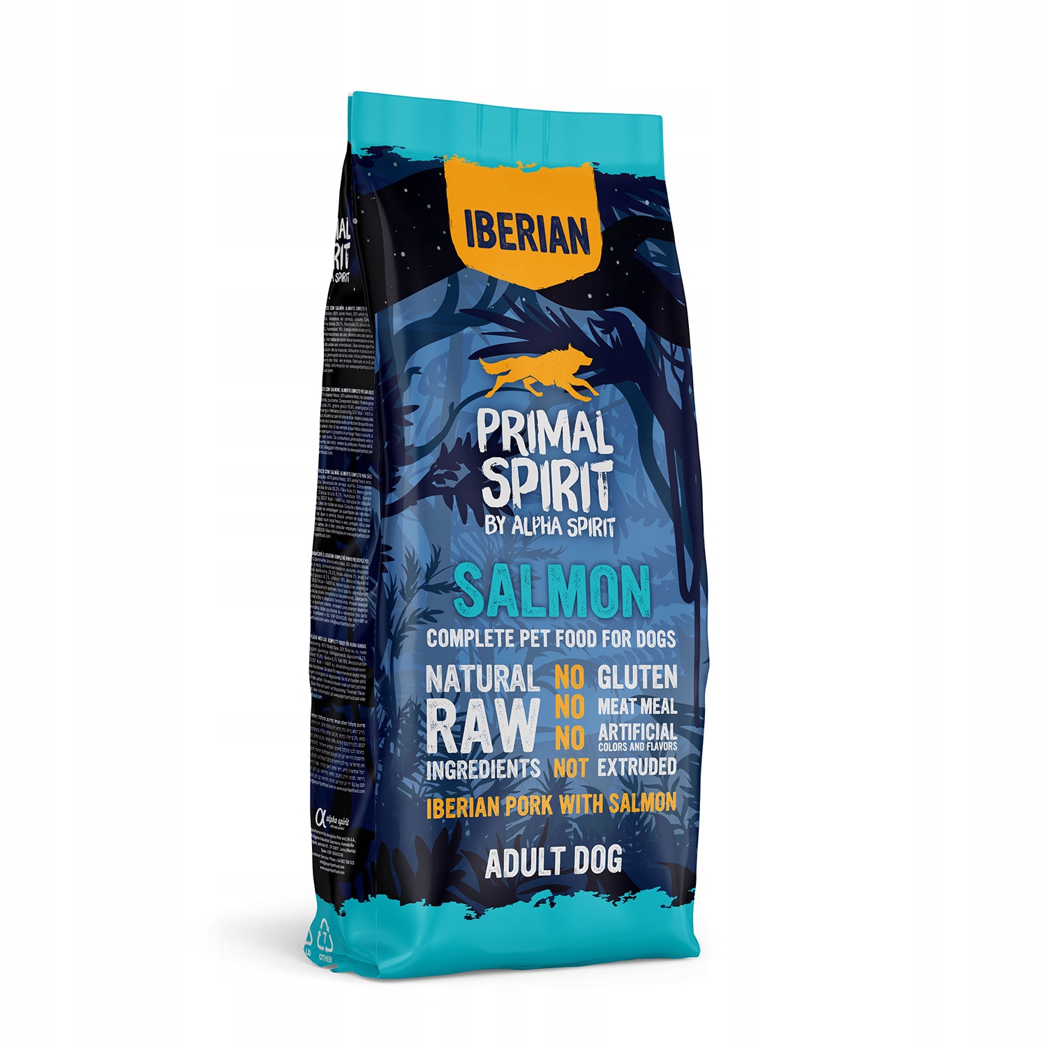 Primal Spirit Iberian Salmon 12kg Szynka dla Psów z Alergią
