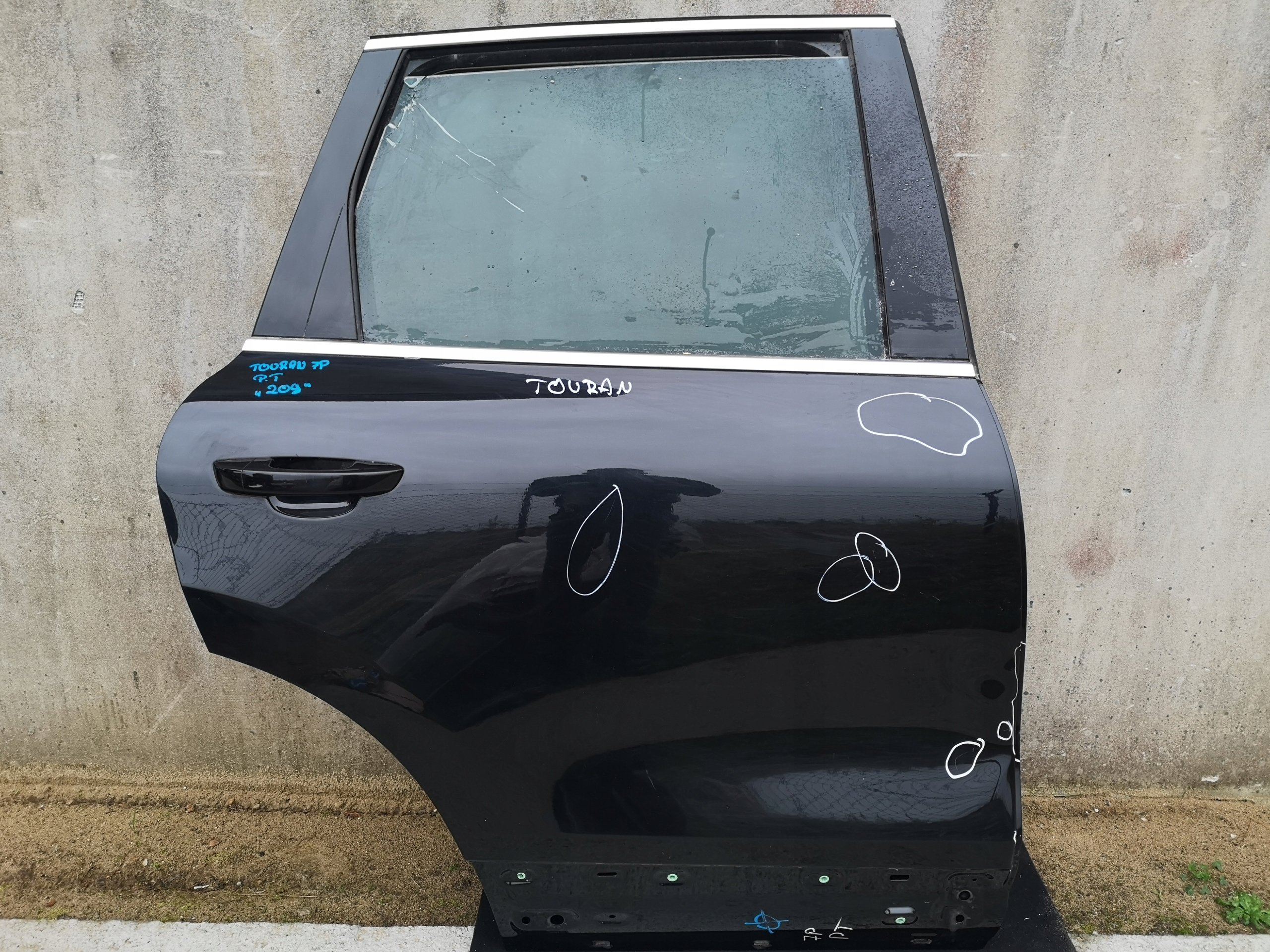 DRZWI PRAWY TYŁ TYLNE PORSCHE CAYENNE 7P5