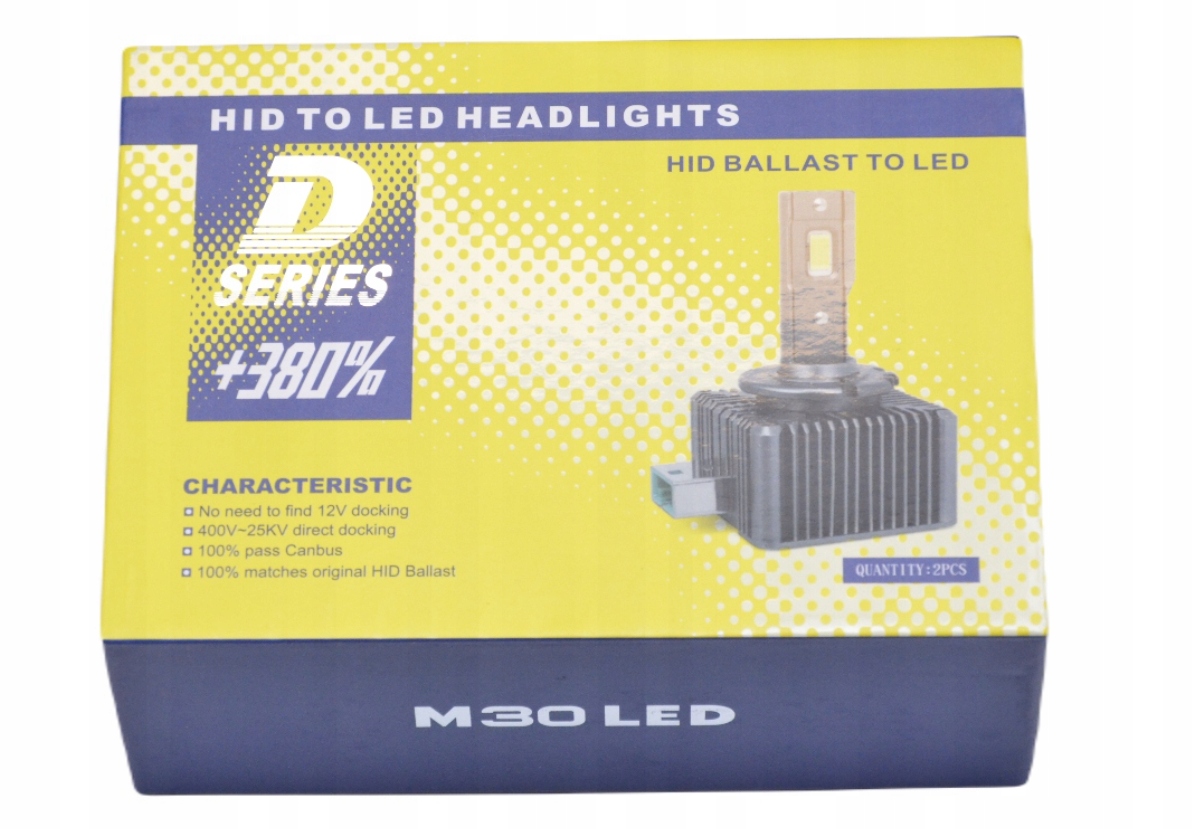 Xenónové Led žiarovky D5S Nové 2ks 35W 8600Lm Audi Vw