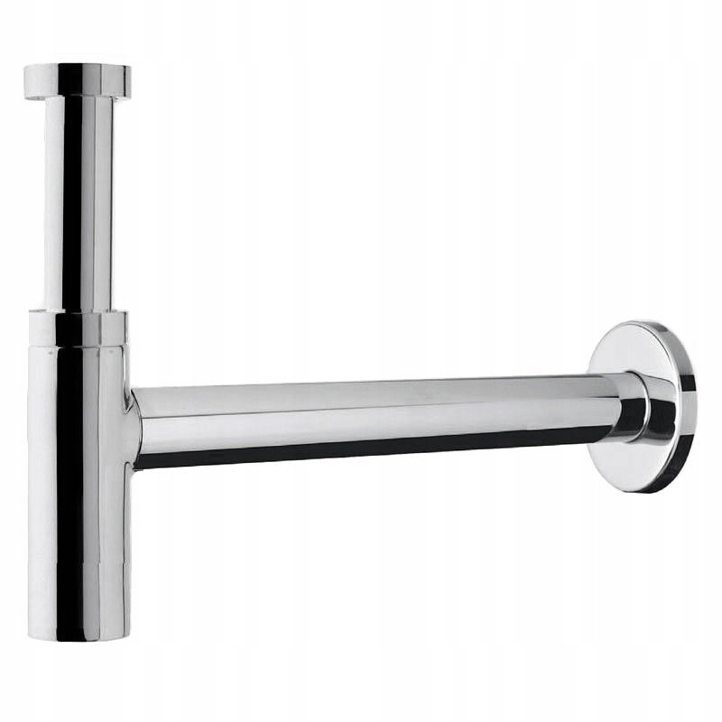 Minitoti umývadlový sifón 5/4"-32 cm, chróm