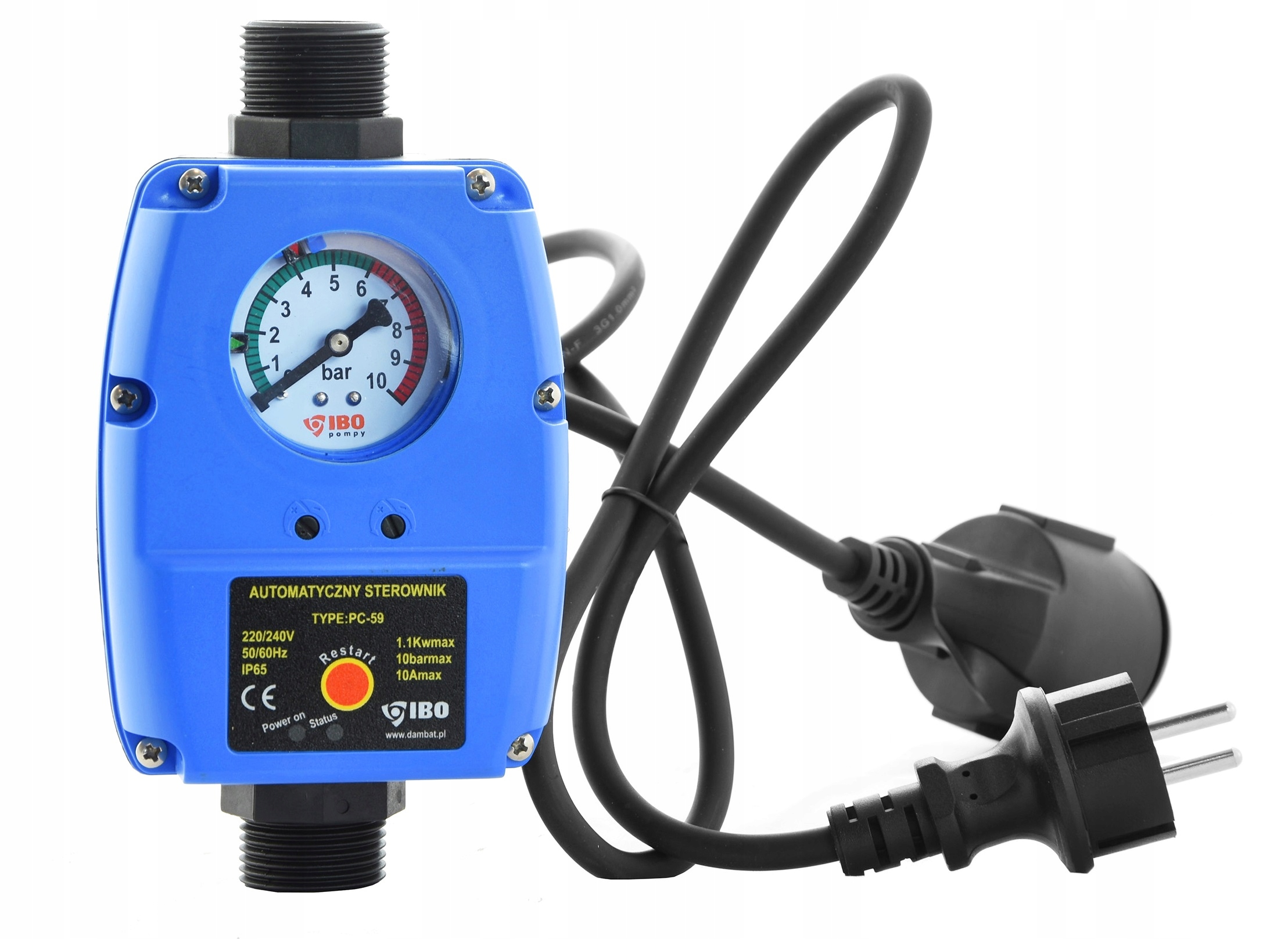 

Wyłącznik Ciśnieniowy do Hydroforu pompy Ibo PC-59
