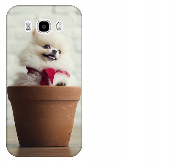 

Etui pokrowiec Samsung Galaxy J5 2016 Pies pomeran