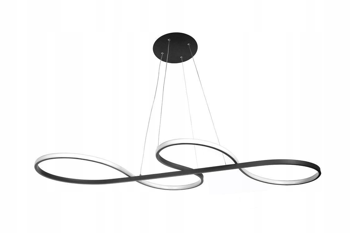 

Lampa wisząca Żyrandol plafon Led sufit 60W+Pilot