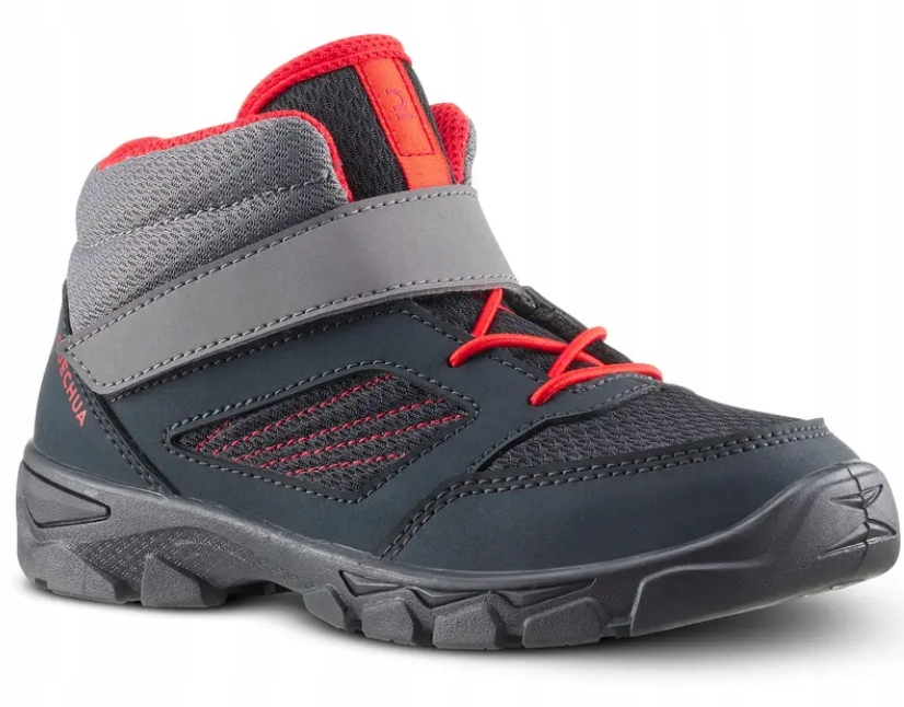 QUECHUA Lekkie Mocne Buty TREKKINGOWE Dzieci 28