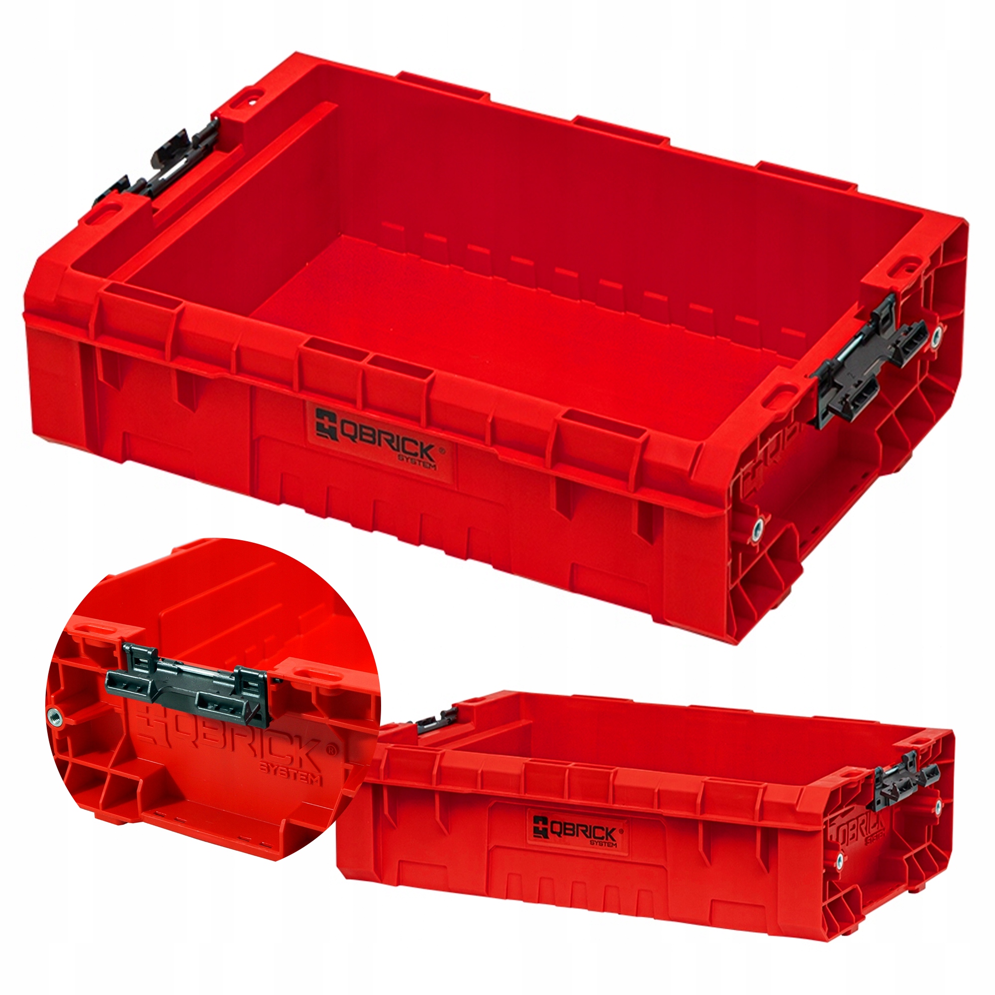 SKRZYNKA NARZĘDZIOWA KOSZ Qbrick System PRO Box 2.0 130 RED Ultra