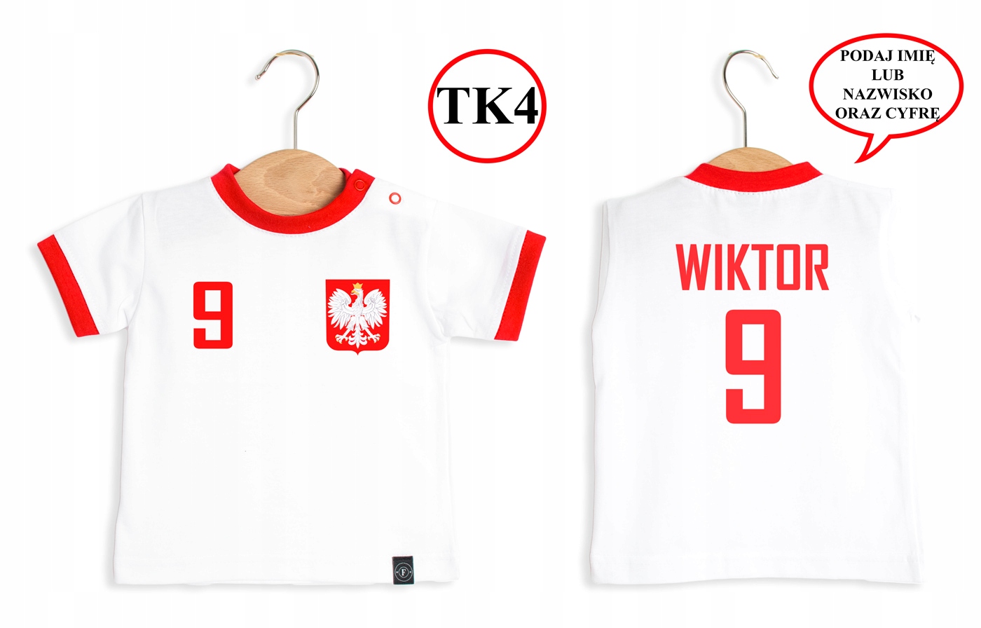 T-SHIRT KOSZULKA KIBIC POLSKI NADRUK 140 PREZENT Wiek dziecka 8 lat +