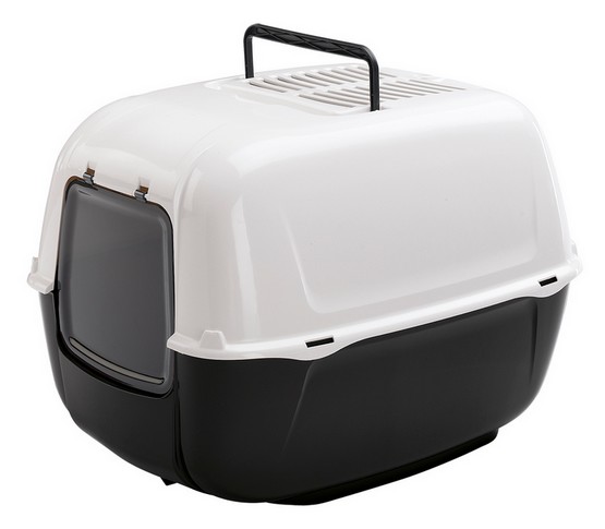 Levně Ferplast krytá kočičí toaleta 52,5 cm x 39,5 cm x 38 cm