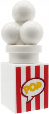 

Lego popcorn w pudełku