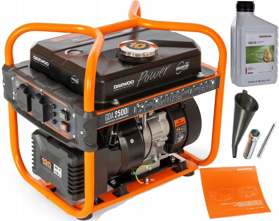 

Daewoo Agregat Generator Prądotwórczy 2kW Honda