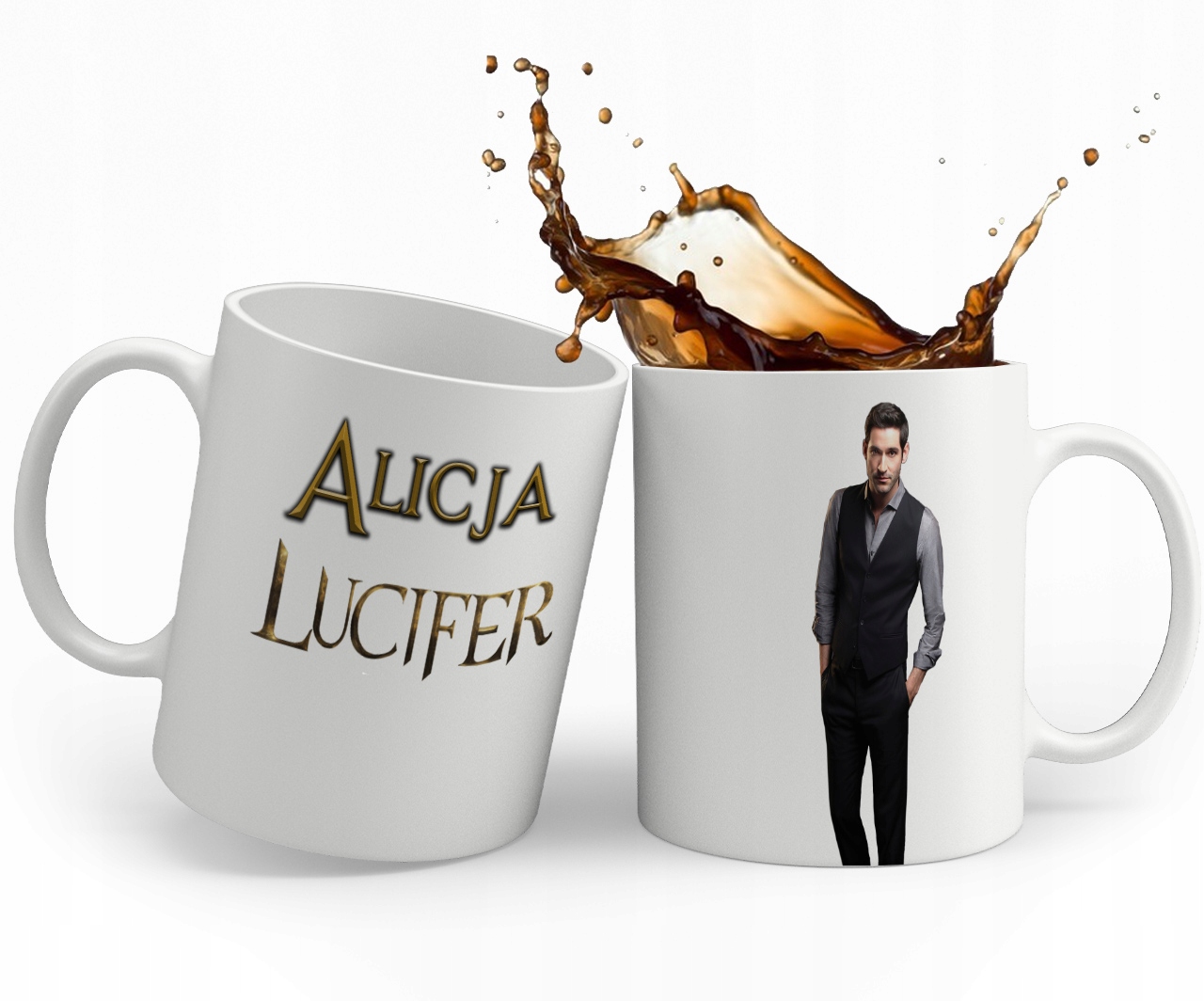 Kubek Lucifer Morningstar Serial Lucyfer Imie