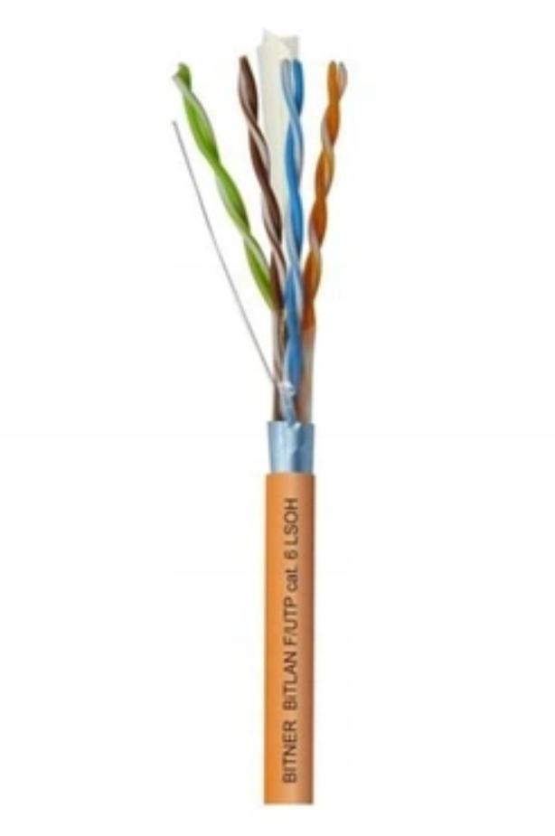 Kabel BiTLAN F/utp 4x2xAWG23 kat.6 Lsoh /305m