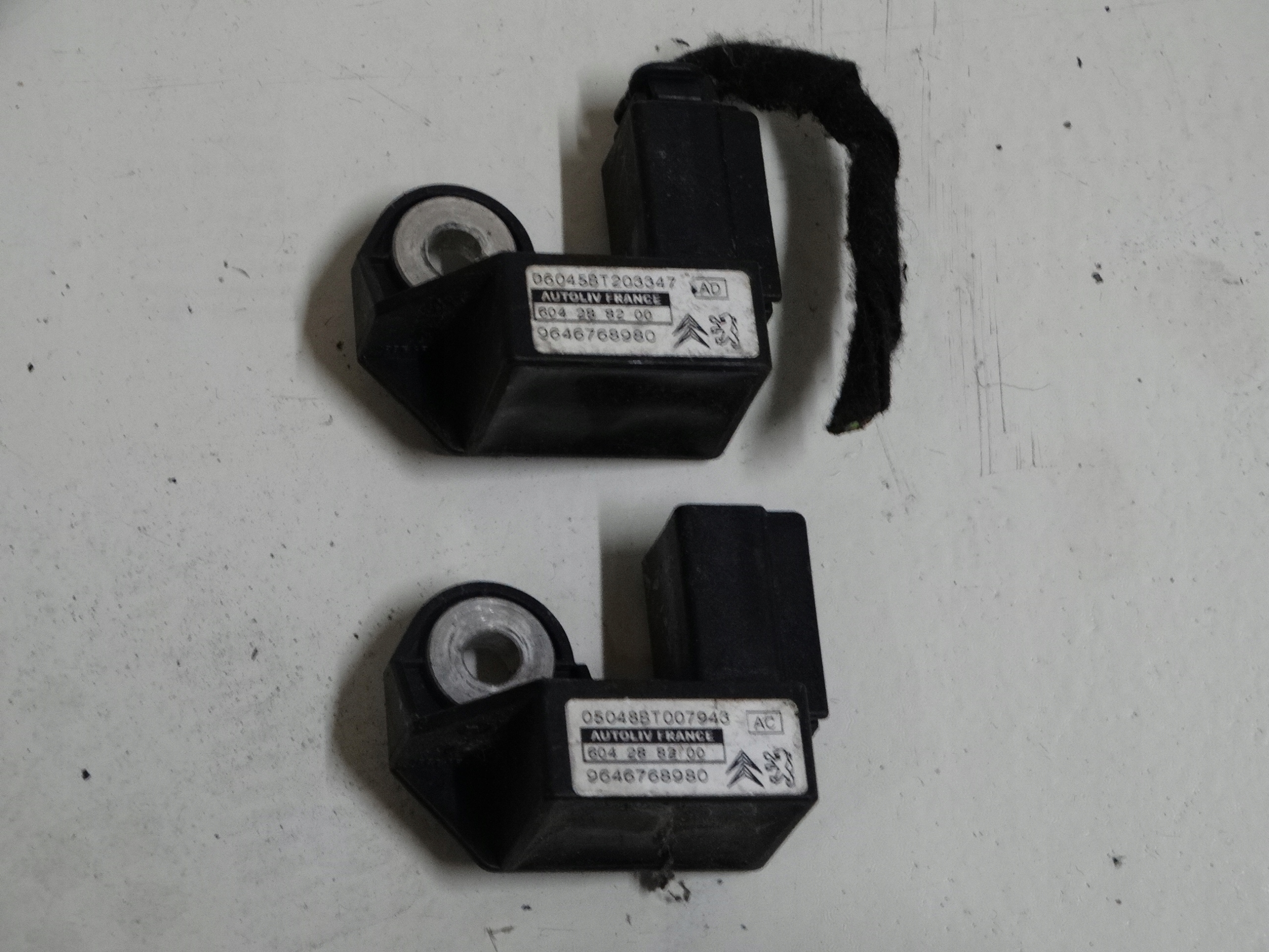 CITROEN C4 1.6 HDI Crashsensor Drucksensor 9646768980