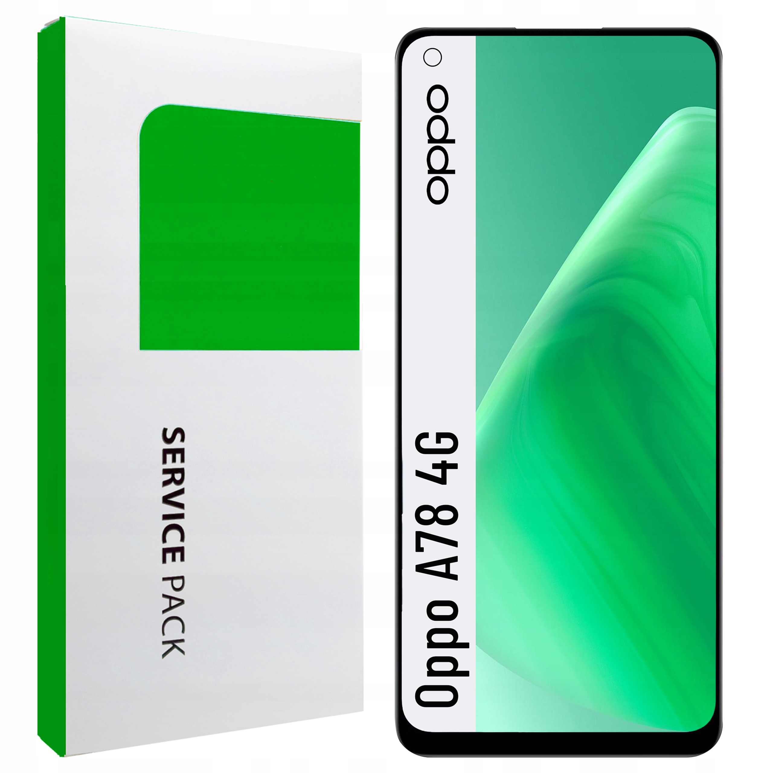 Originální Zila pro Oppo A78 4G LCD Displej Digitizer Dotyk