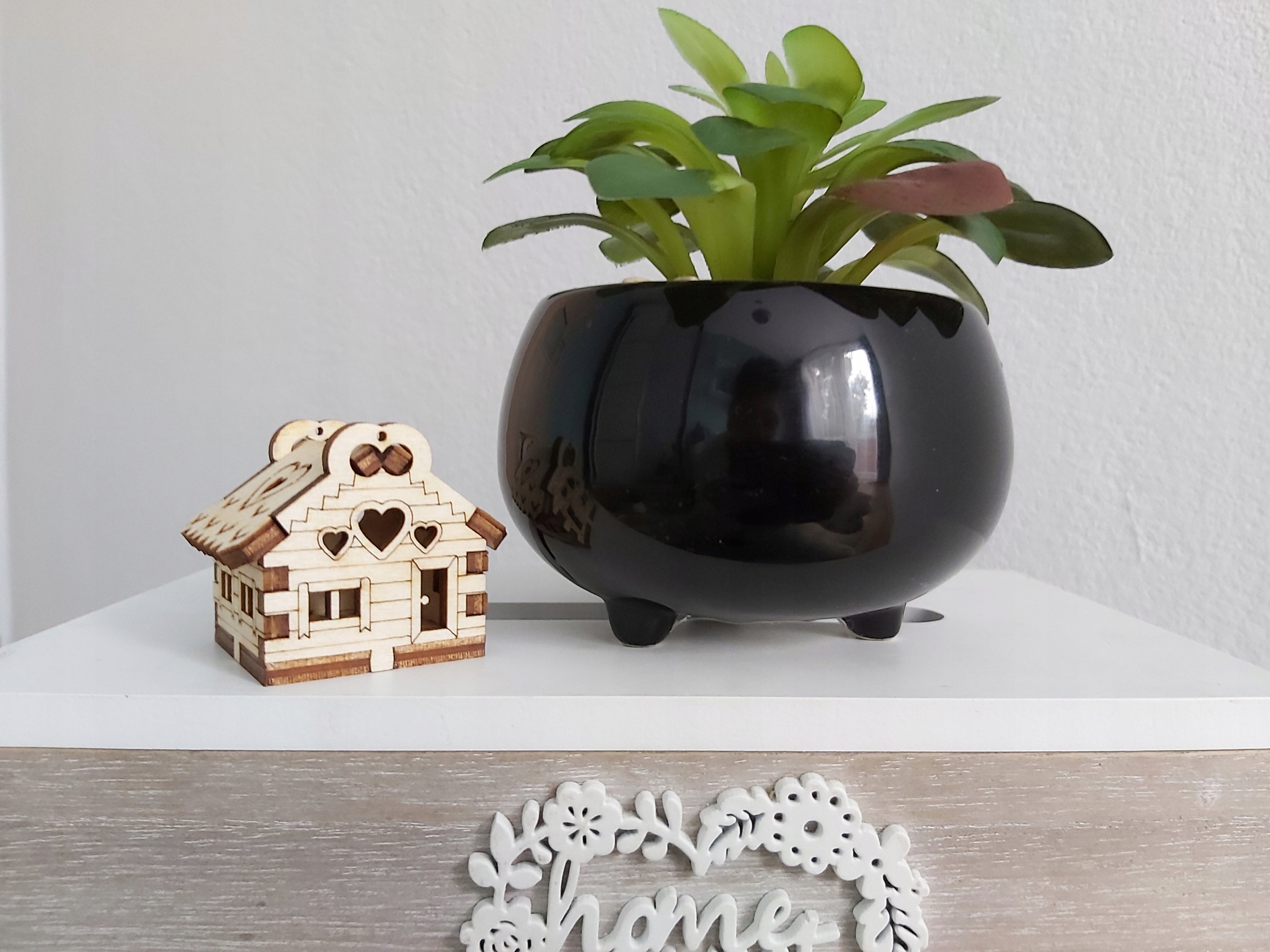 DOMEK Z SERDUSZKIEM OTWIERANY do lasu w szkle Rodzaj akcesoria