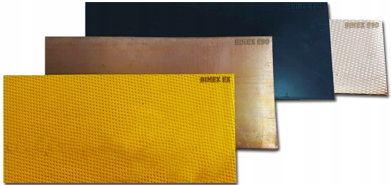 PŁYTA ŚLIZGOWA STALOWO BRĄZOWA TAŚMA BRĄZ MATERIAŁ EMT STAL BMT 2,5x130x500 Marka Bimex