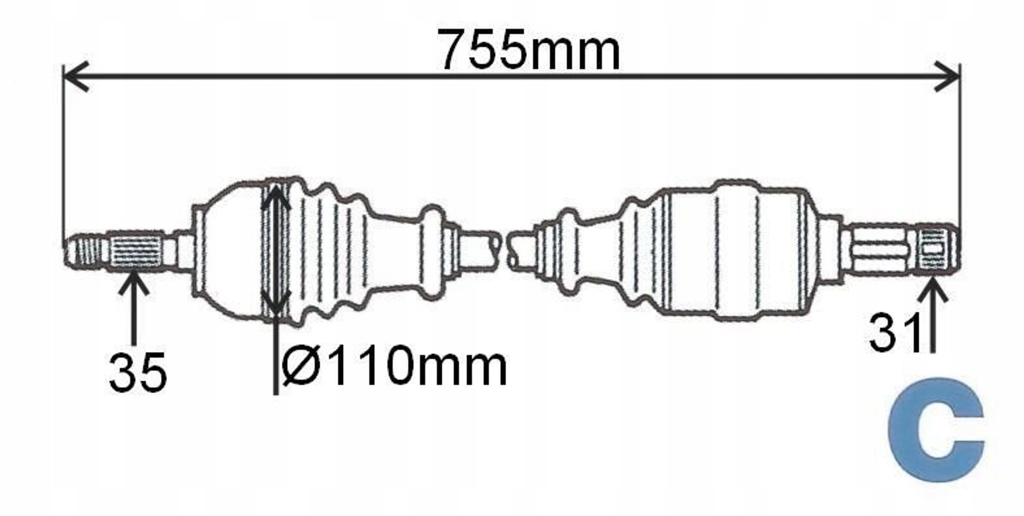 Poloosa Nap.p Boxer 3.0HDI 06> Levá T5982