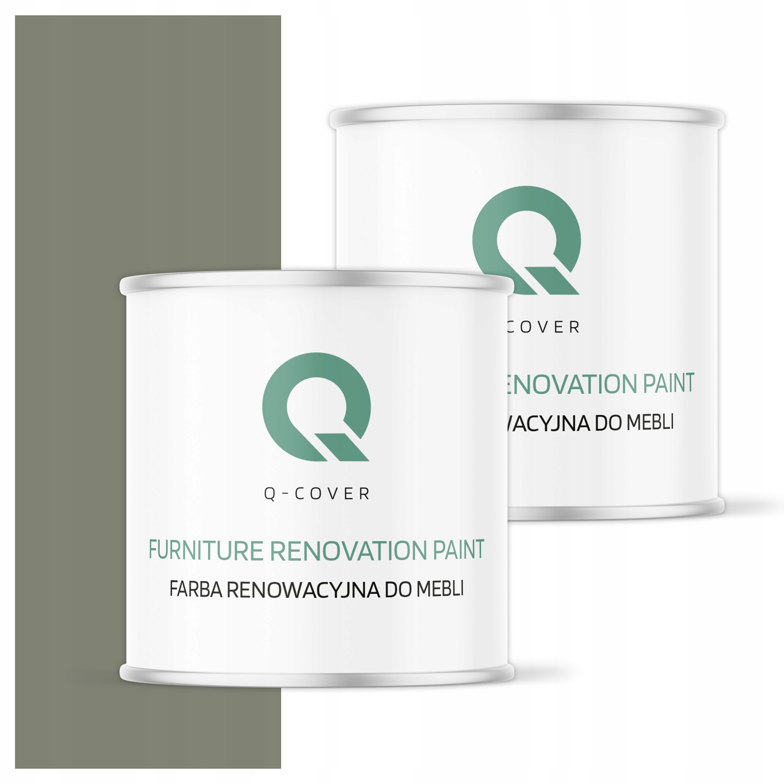 Farba na renováciu nábytku Mdf dreva Ozdobná Cementová Šedá 7033 Polomatná 2.5