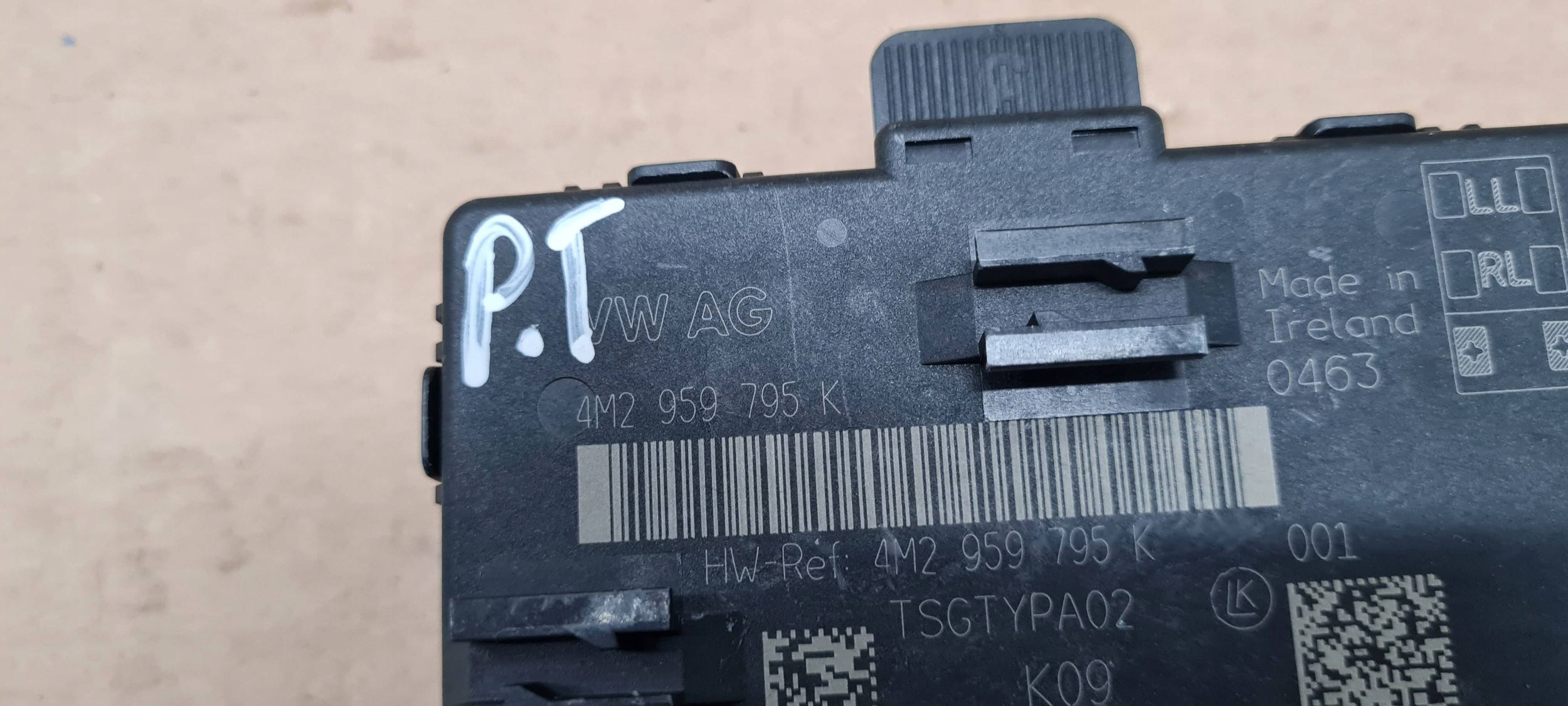 SQ5 80A module control unit door right rear part SPORTBACK 4M2959795K