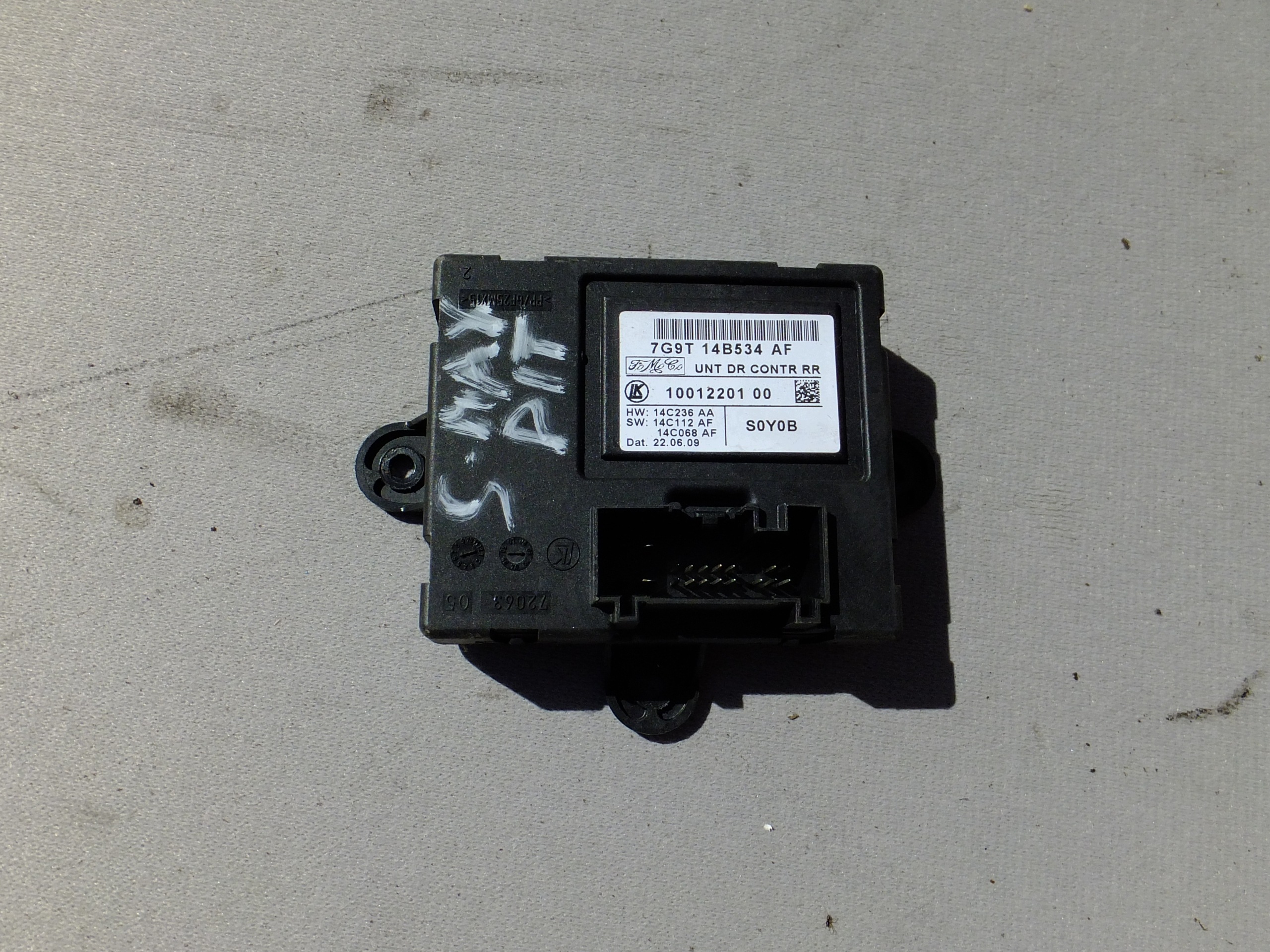 module door right rear part ford s-max mk1 7G9T14B534AF