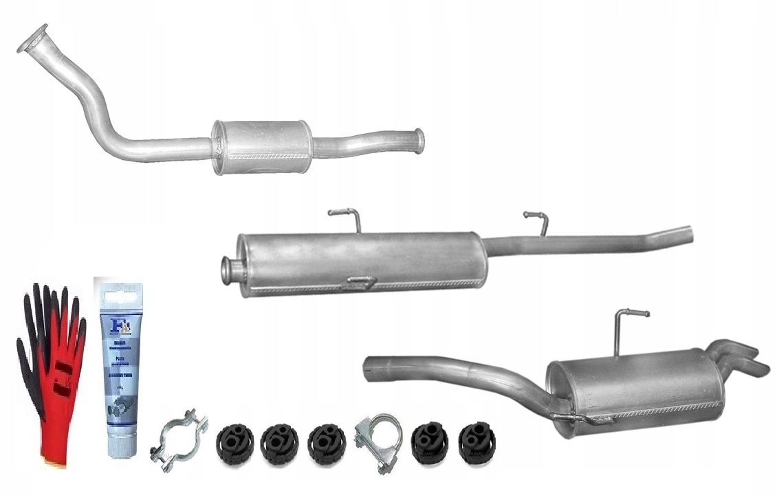 Fiat Ulysse 1.9 Td 68 kW (1994-2002) Výfukový SYSTÉM+bonus