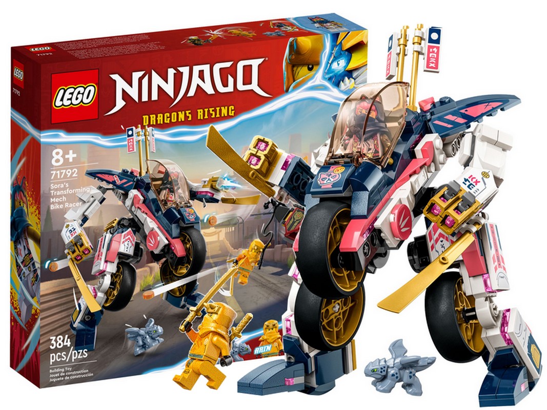 LEGO NINJAGO 71792 MECH SORY ZMIENIAJĄCY SIĘ W MOT