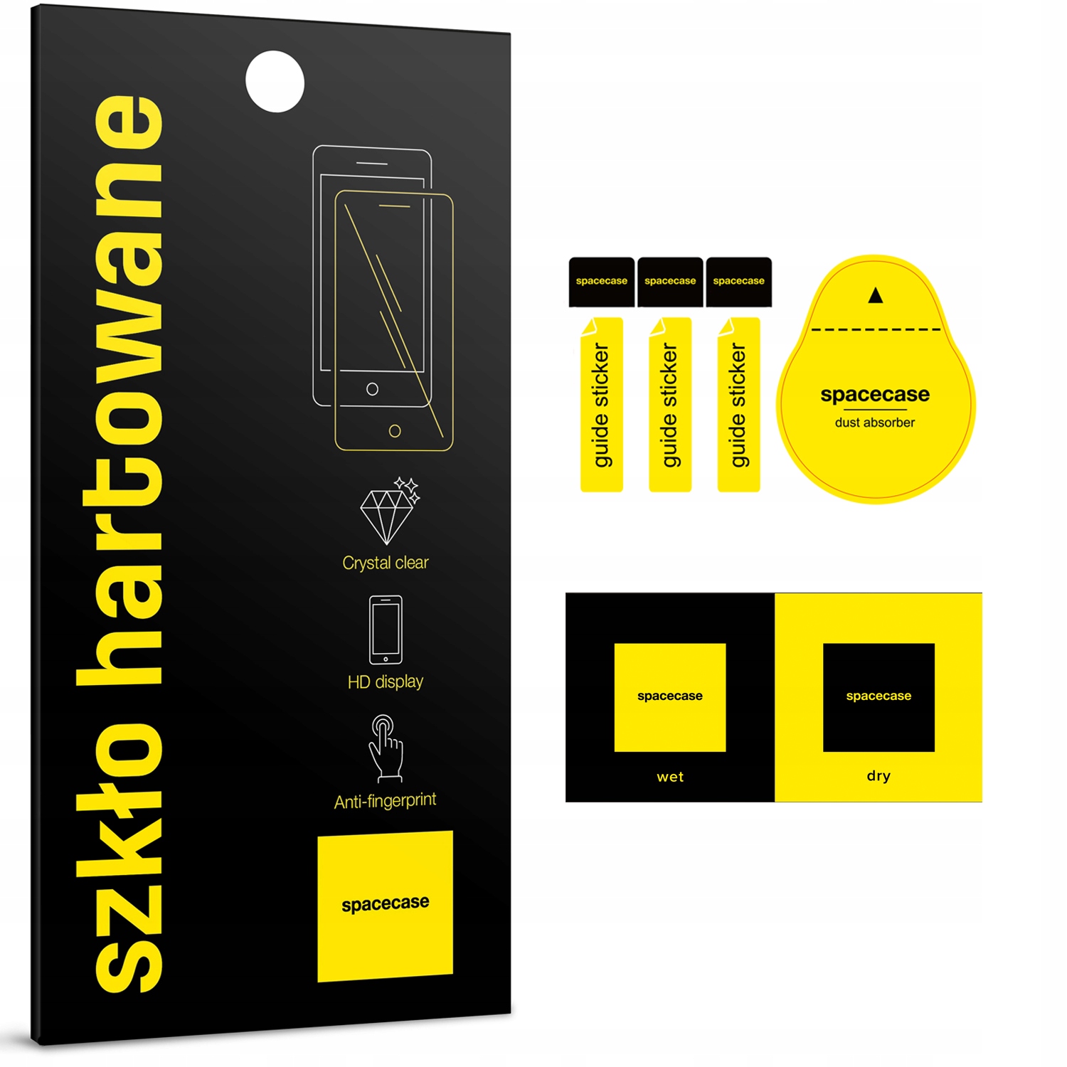 SZKŁO HARTOWANE, SZYBKA 5D DO OPPO RENO 4 LITE Rodzaj szkło hartowane