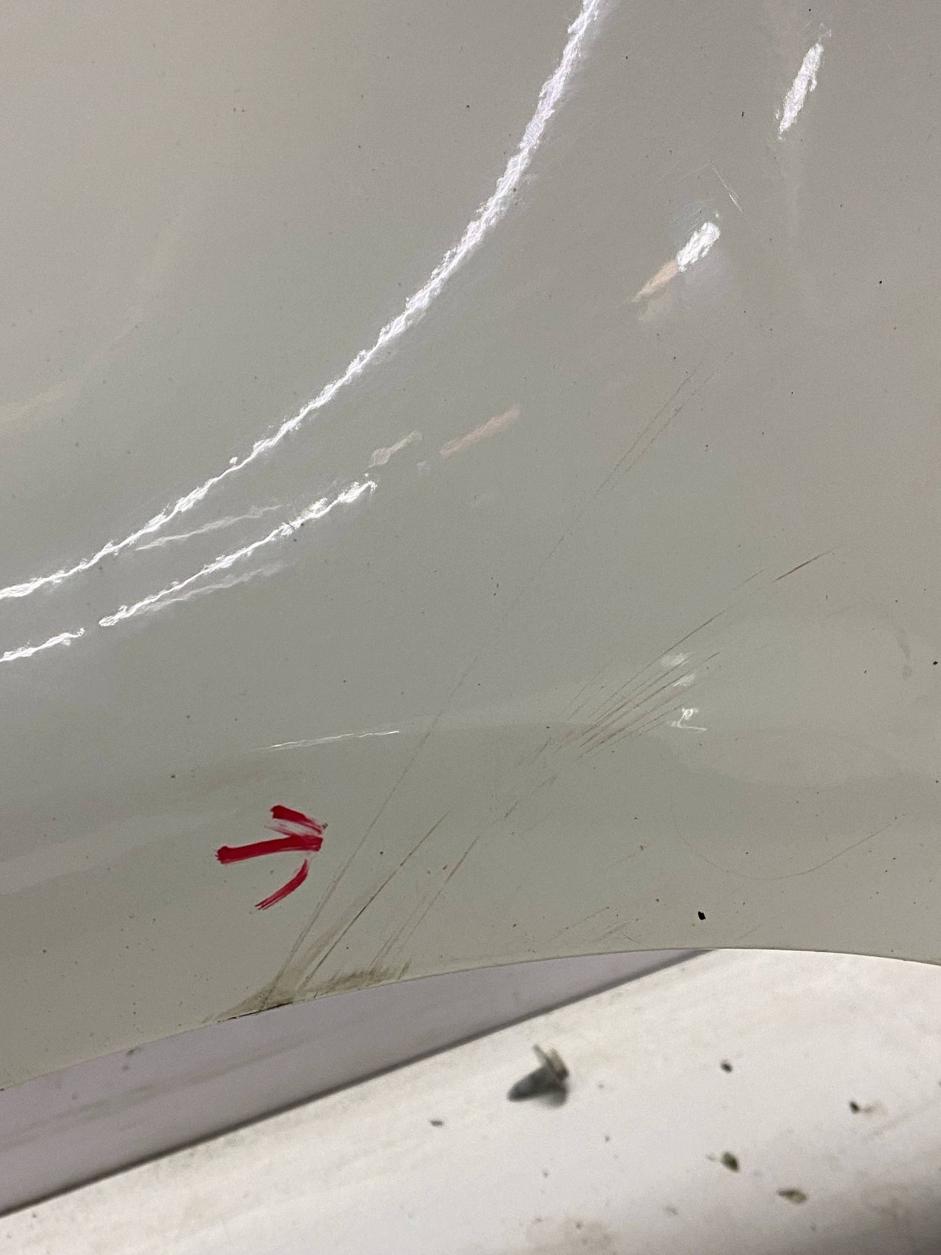 fender left front front MERCEDES B-KLASA W246 colour 650