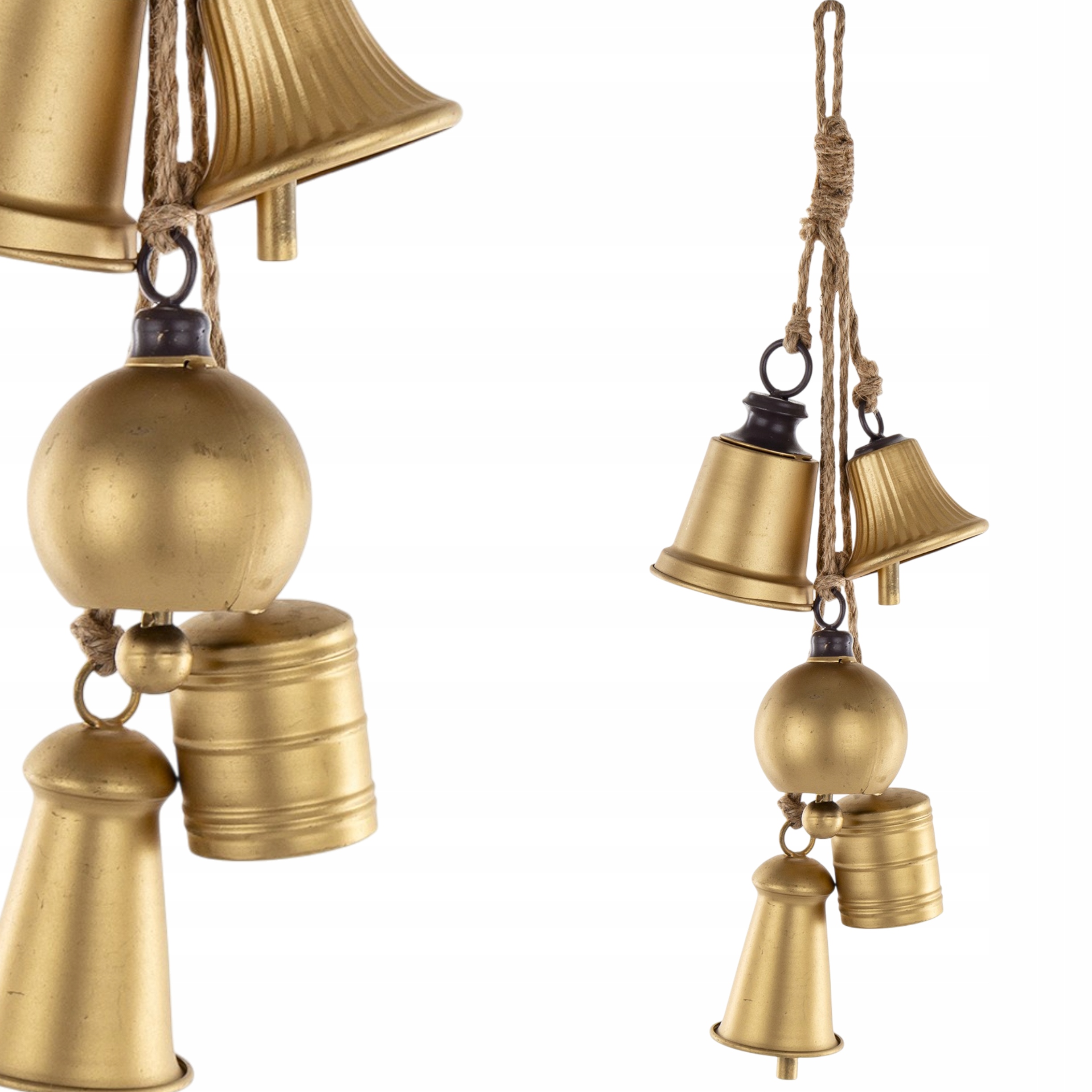 Vánoční girlanda dekorace zvonky velký zvonek závěsná ozdoba