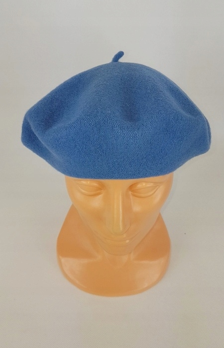 426 BERET FEZKO NIEBIESKI rozm. 11'' Rozmiar uniwersalny