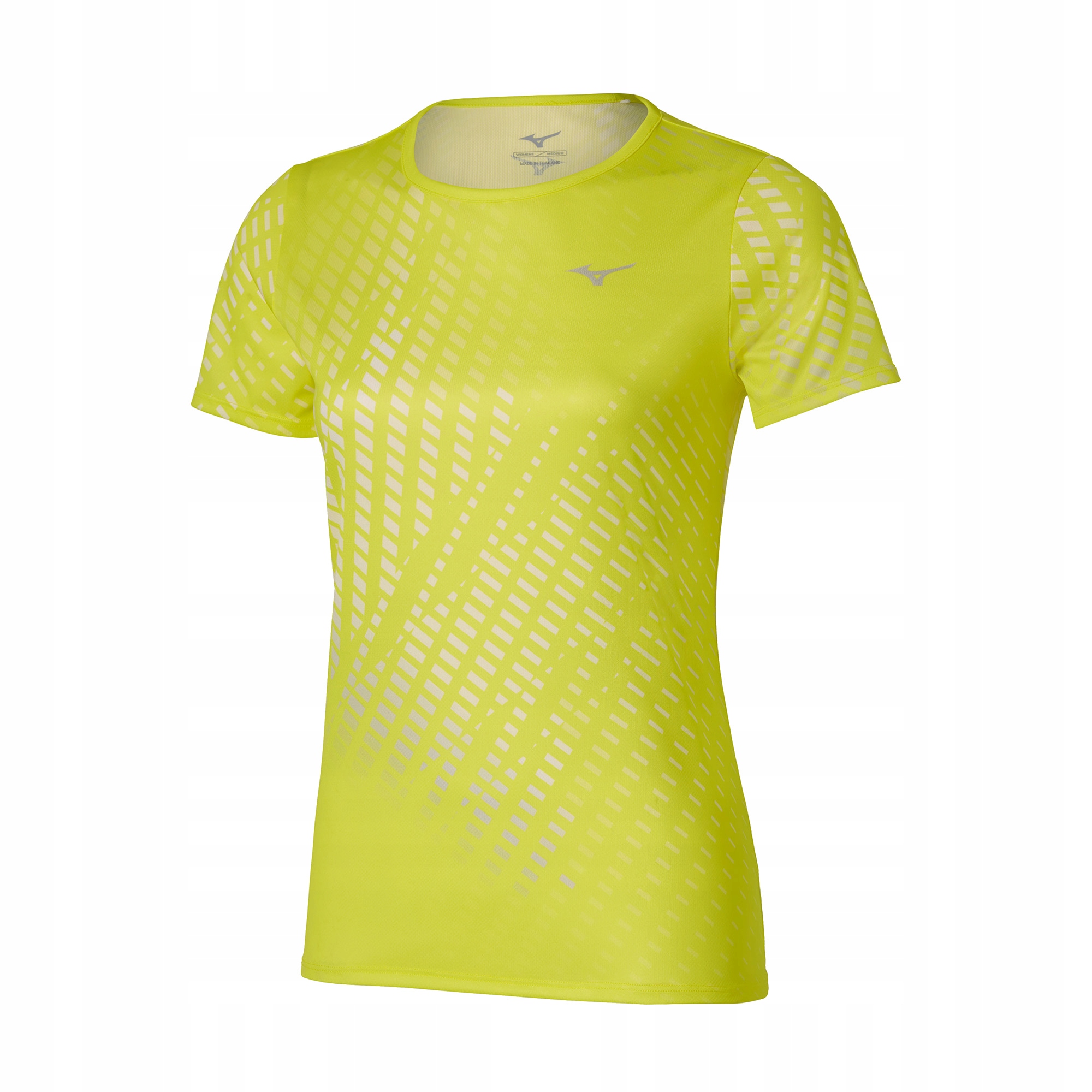 Dámské běžecké tričko Mizuno Core Graphic Tee lightning žluté