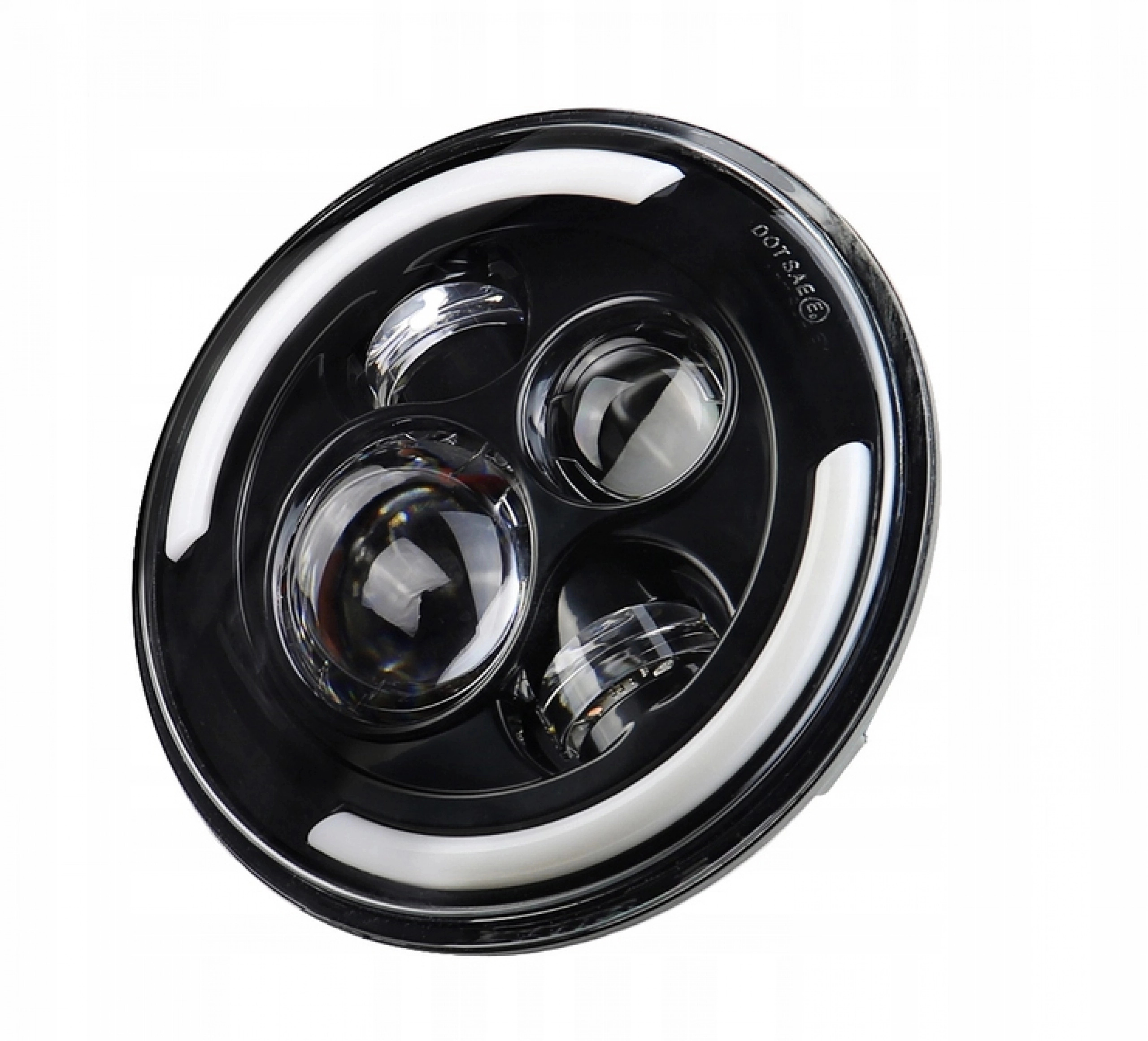 LAMPA WKŁAD REFLEKTOR LED 7-CALI HARLEY JEEP