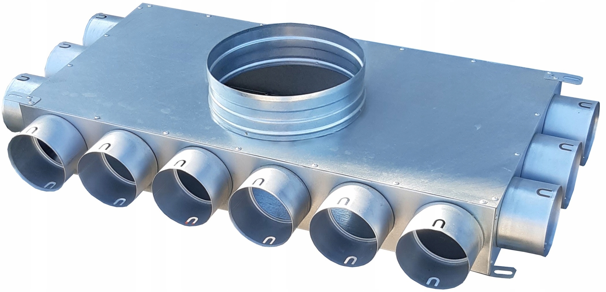 Skrzynka ROZDZIELACZ PŁASKI 12x75/200 REKUPERACJA ATEST